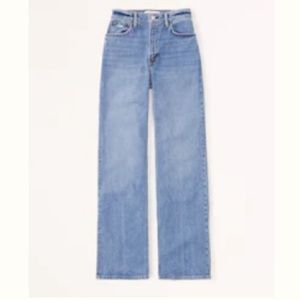 Abercrombie & fitch the 90s relaxed jean high rise